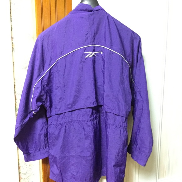 Purple Reebok windbreaker - Picture 7 of 10